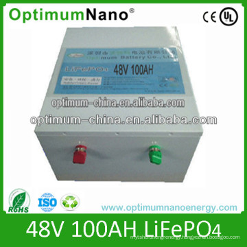 E-Scooter Battery 48V 100ah LiFePO4 Cell